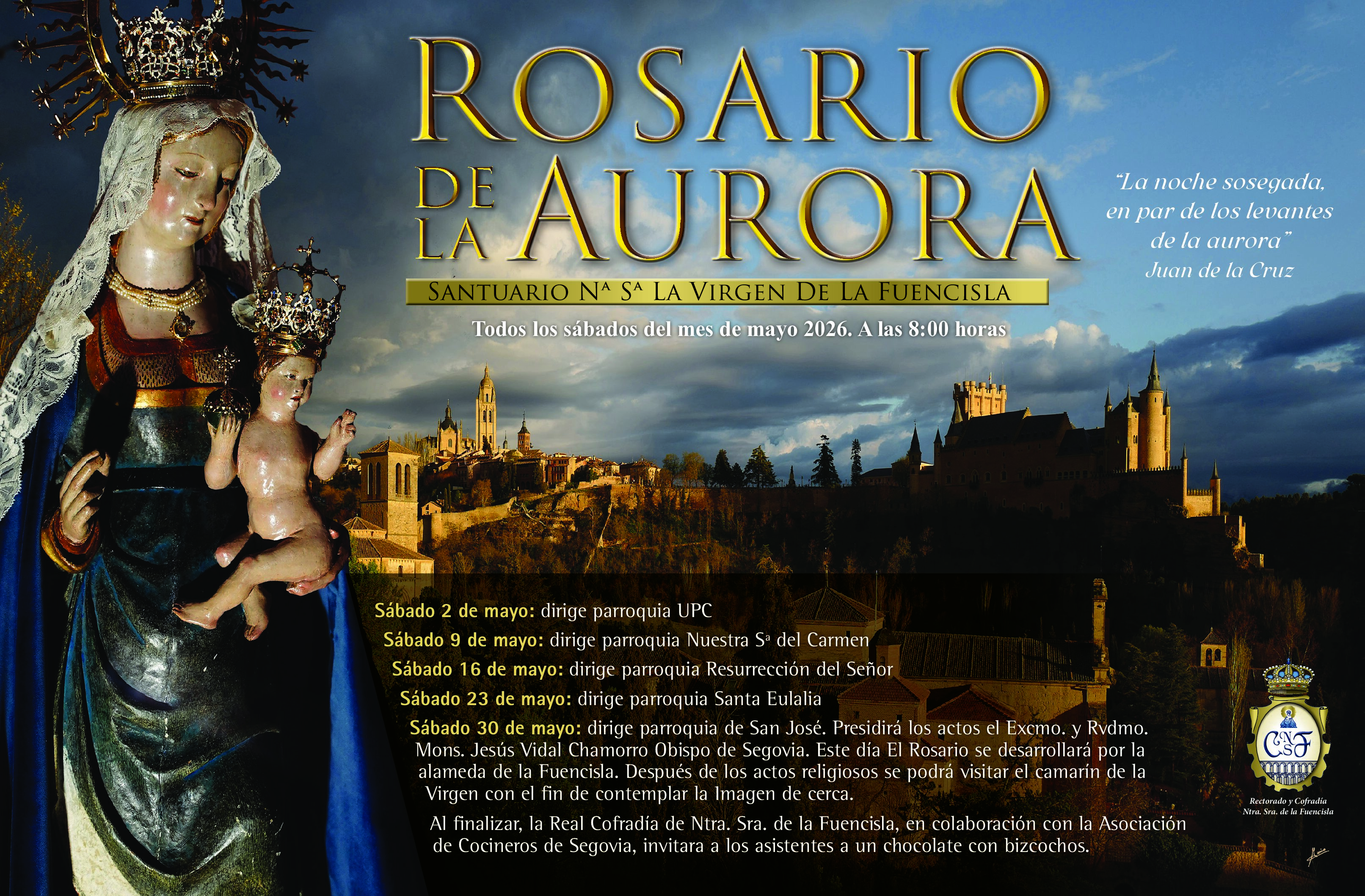 Rosario de la aurora 2026